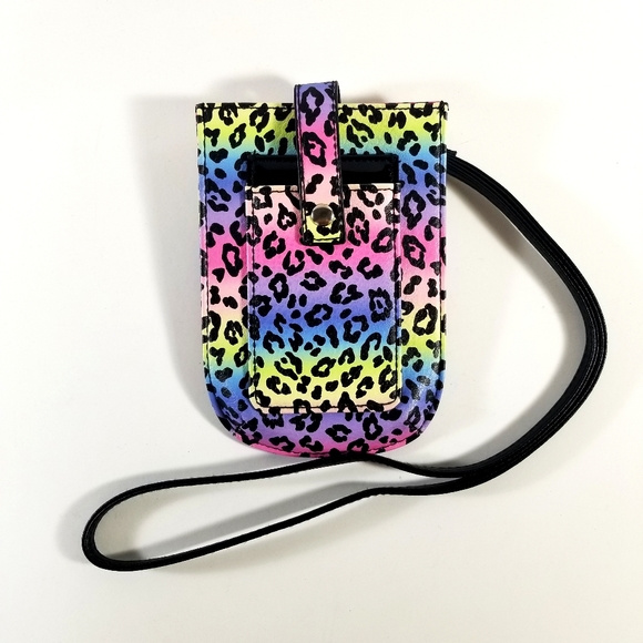 80s Style Bright Neon Wallet - Picture 1 of 5